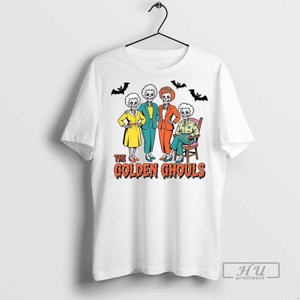 Officials Trending The Golden Girls Ghouls Halloween - Adult & Kids T-Shirts, Sweatshirts & Hoodies apparel design preview 1