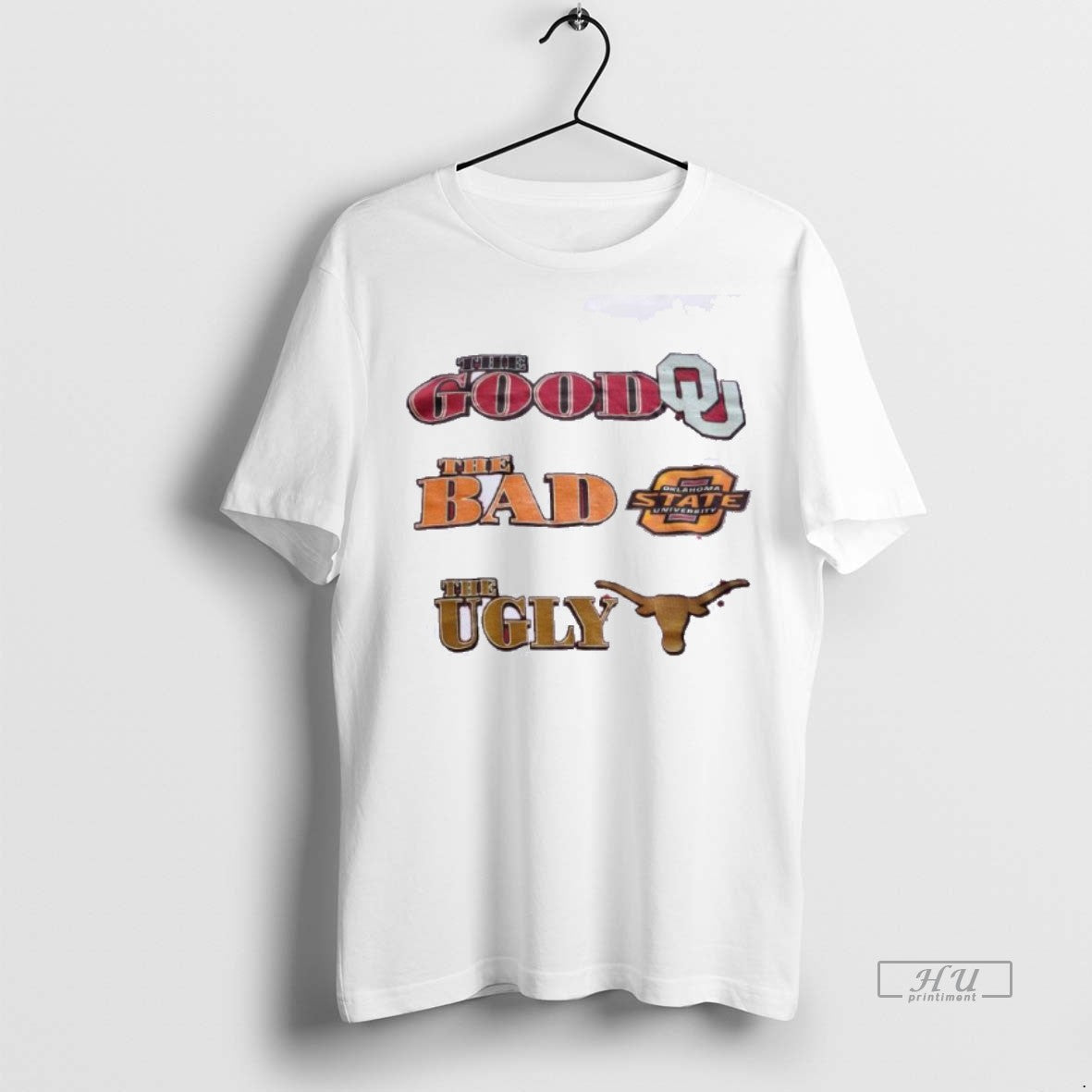 Officials Trending The Good Oklahoma Bad State Ugly - Adult & Kids T-Shirts, Sweatshirts & Hoodies apparel design preview 1