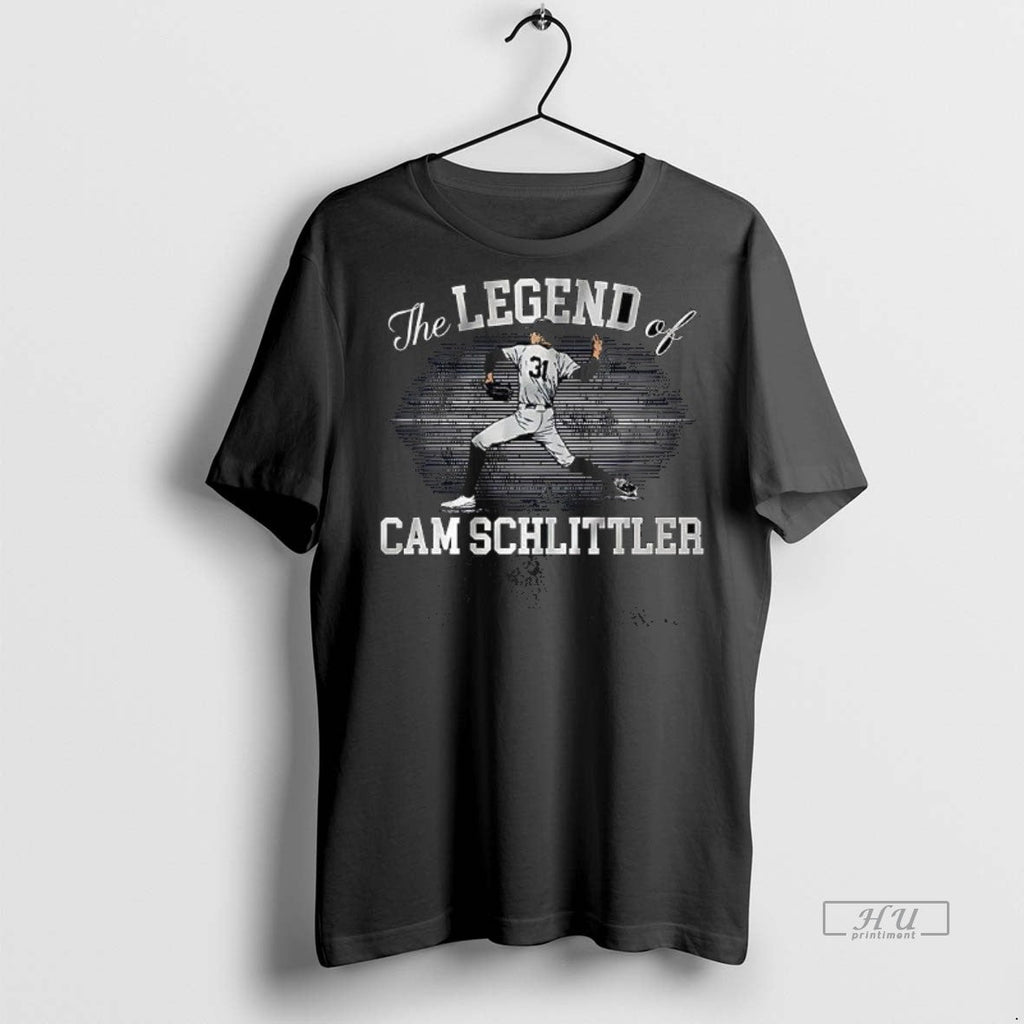 Officials Trending The Legend Of Cam Schlittler - Adult & Kids T-Shirts, Sweatshirts & Hoodies apparel design preview 1