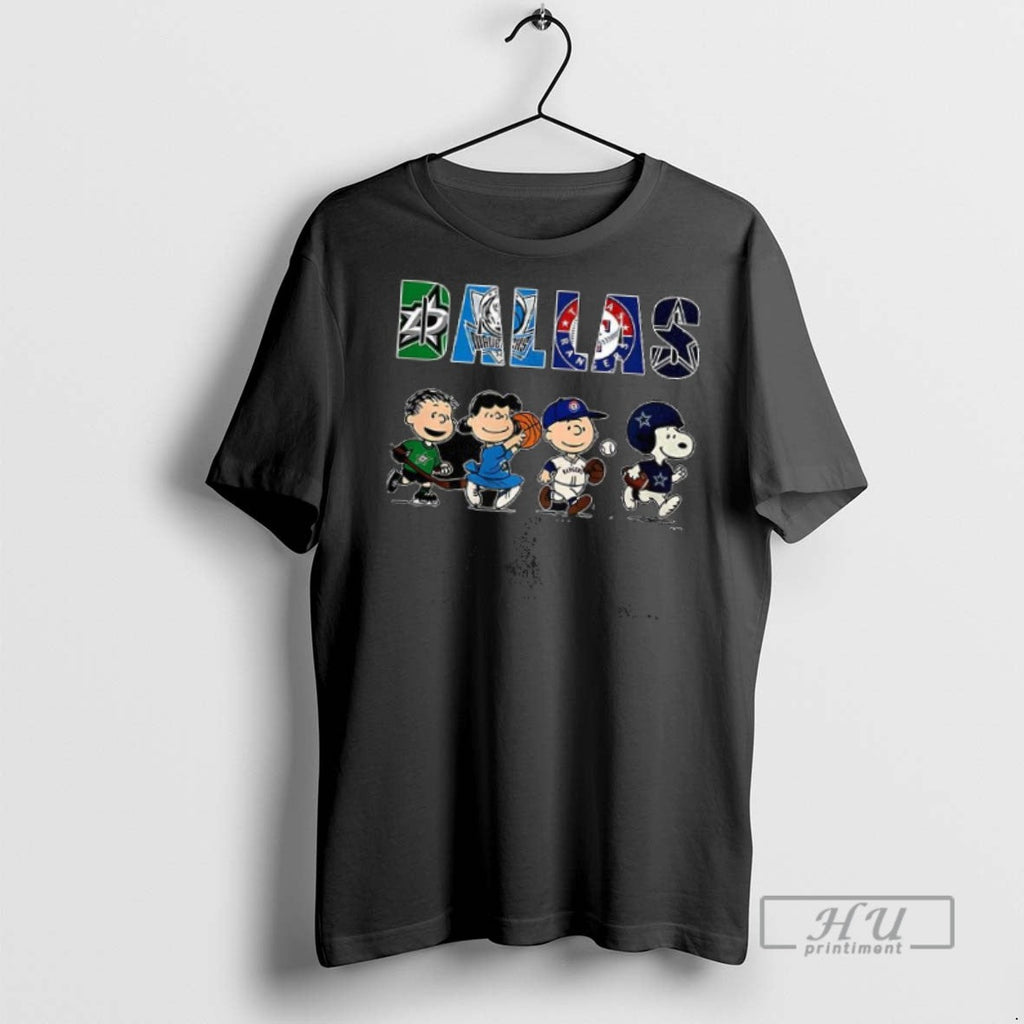 Officials Trending The Peanuts Show Fan Dallas Sports - Adult & Kids T-Shirts, Sweatshirts & Hoodies apparel design preview 1