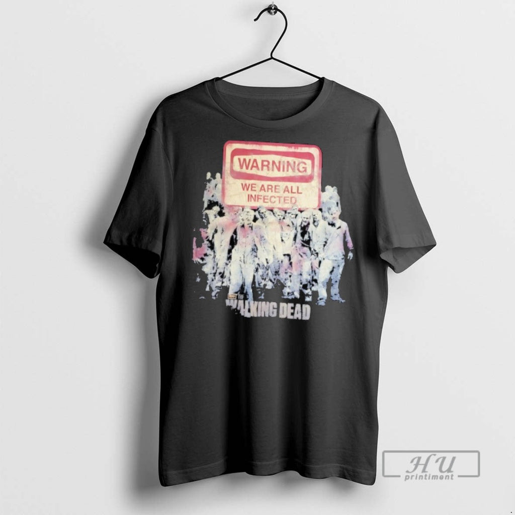Officials Trending The Walking Dead Warning We Are - Adult & Kids T-Shirts, Sweatshirts & Hoodies apparel design preview 1