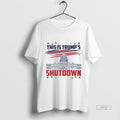 Officials Trending This Is Trumps Government Shutdown - Adult & Kids T-Shirts, Sweatshirts & Hoodies apparel design preview 1
