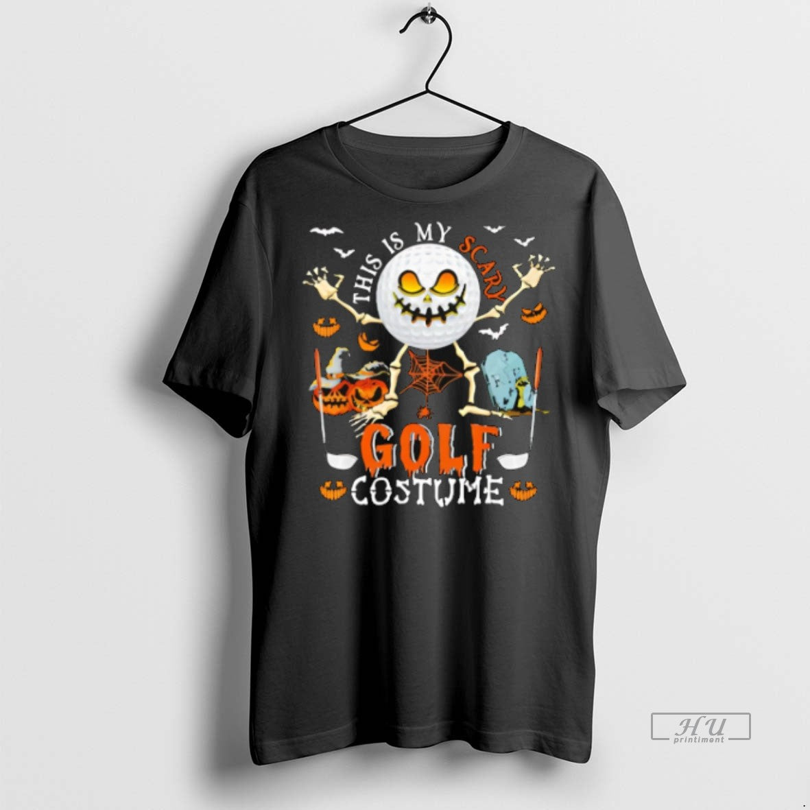 Officials Trending This Is My Scary Golf Costume - Adult & Kids T-Shirts, Sweatshirts & Hoodies apparel design preview 1