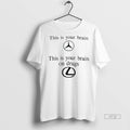 Officials Trending This Is Your Brain Mercedes Benz - Adult & Kids T-Shirts, Sweatshirts & Hoodies apparel design preview 1
