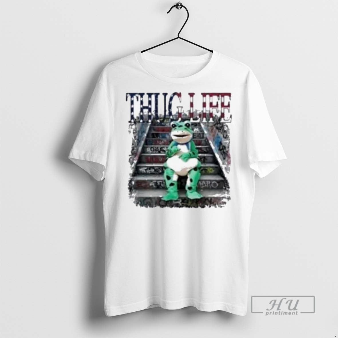 Officials Trending Thug Life Portland Frog Protest - Adult & Kids T-Shirts, Sweatshirts & Hoodies apparel design preview 1