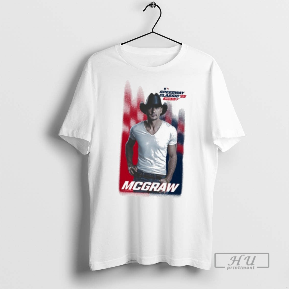Officials Trending Tim Mcgraw X Mlb Speedway 2025 - Adult & Kids T-Shirts, Sweatshirts & Hoodies apparel design preview 1