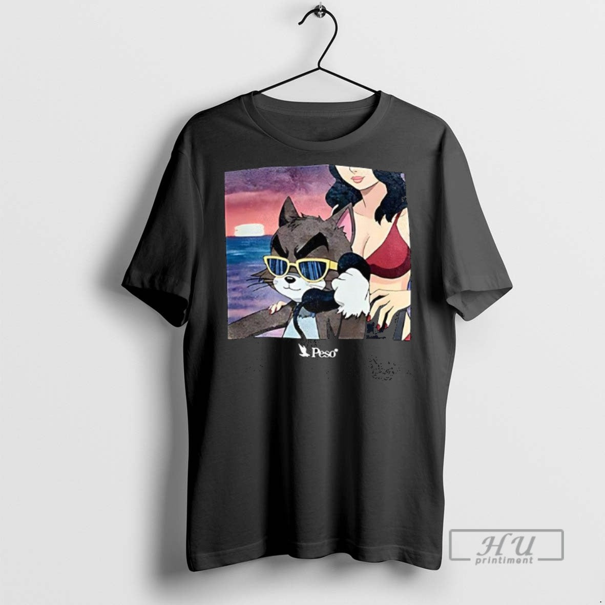 Officials Trending Tom Cat Work Life Graphic - Adult & Kids T-Shirts, Sweatshirts & Hoodies apparel design preview 1