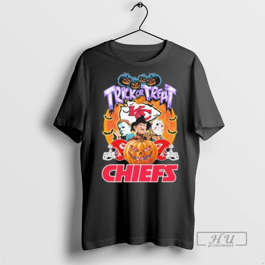 Officials Trending Trick Or Treat Horror Film - Adult & Kids T-Shirts, Sweatshirts & Hoodies apparel design preview 1