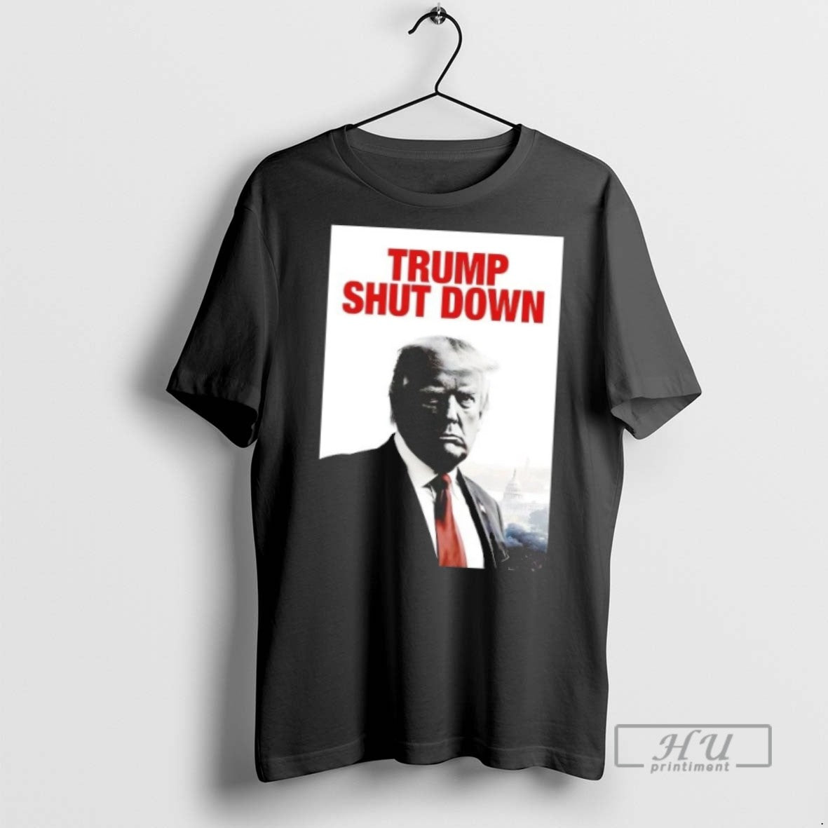 Officials Trending Trump Shut Down - Adult & Kids T-Shirts, Sweatshirts & Hoodies apparel design preview 1