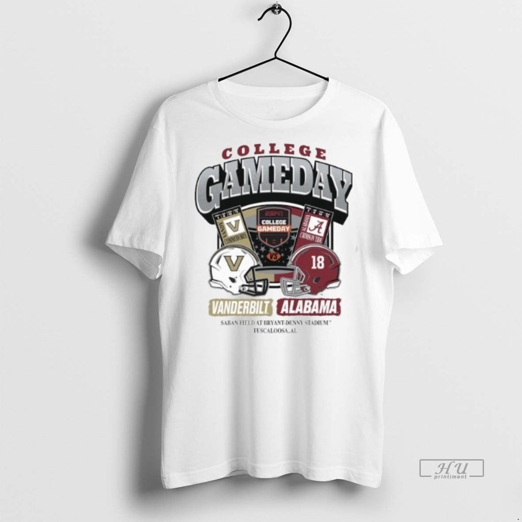 Officials Trending Vanderbilt Vs Alabama 2025 College - Adult & Kids T-Shirts, Sweatshirts & Hoodies apparel design preview 1