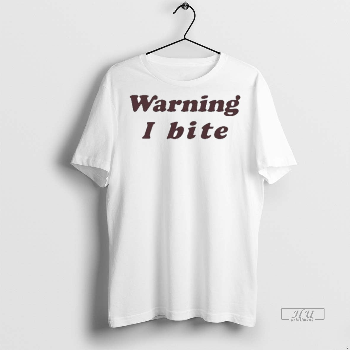 Officials Trending Warning I Bite Sweater - Adult & Kids T-Shirts, Sweatshirts & Hoodies apparel design preview 1