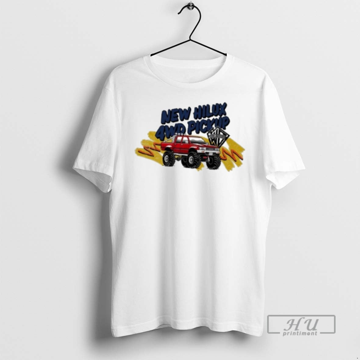 Officials Trending Whistlindiesel New Hilux 4wd - Adult & Kids T-Shirts, Sweatshirts & Hoodies apparel design preview 1