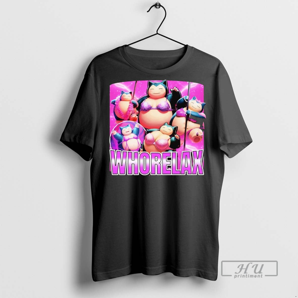 Officials Trending Whorelax Snorlax Bikini Graphic - Adult & Kids T-Shirts, Sweatshirts & Hoodies apparel design preview 1