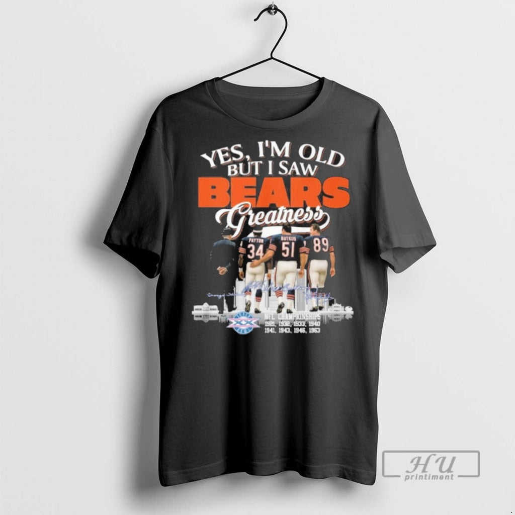 Officials Trending Yes Im Old But I Saw Bears - Adult & Kids T-Shirts, Sweatshirts & Hoodies apparel design preview 1