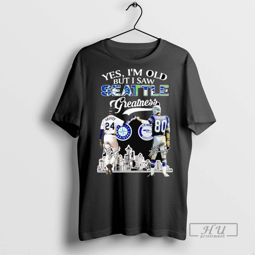 Officials Trending Yes Im Old But I Saw Seattle - Adult & Kids T-Shirts, Sweatshirts & Hoodies apparel design preview 1