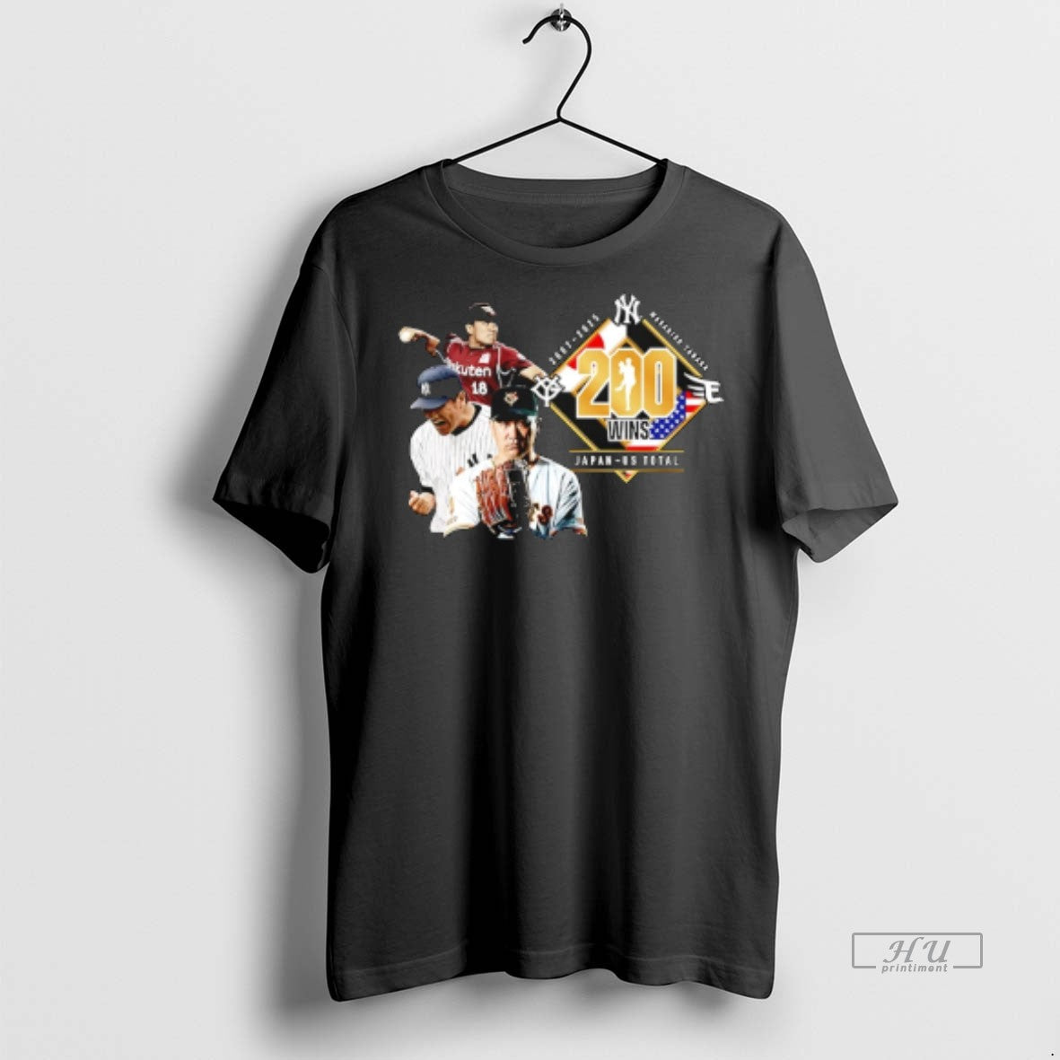 Officials Trending Yomiuri Masahiro Tanakas 200th - Adult & Kids T-Shirts, Sweatshirts & Hoodies apparel design preview 1