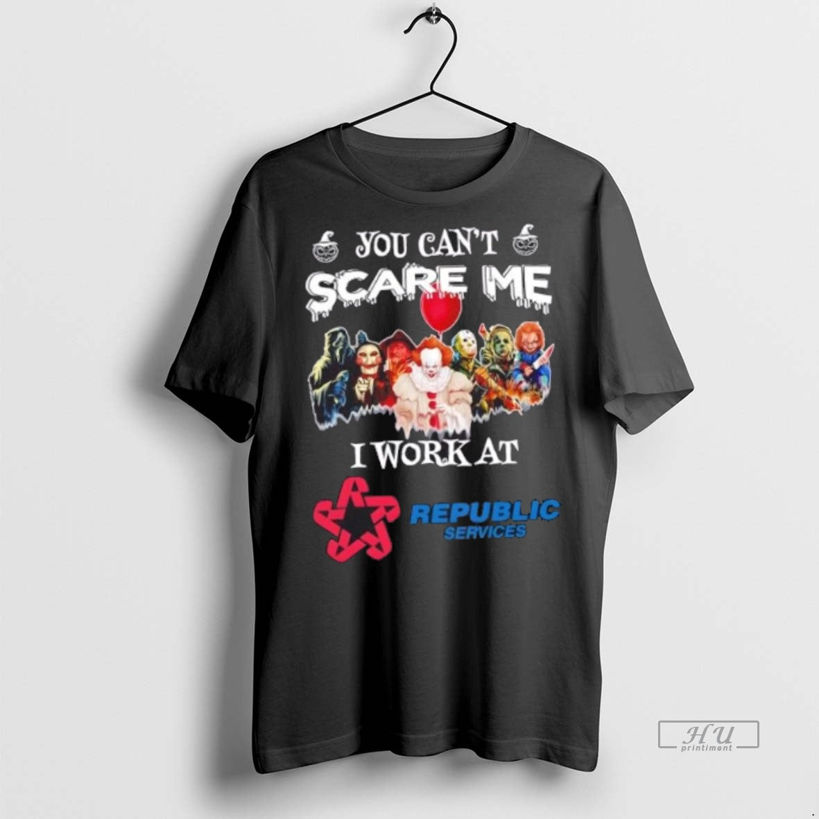 Officials Trending You Cant Scare Me I Work At - Adult & Kids T-Shirts, Sweatshirts & Hoodies apparel design preview 1