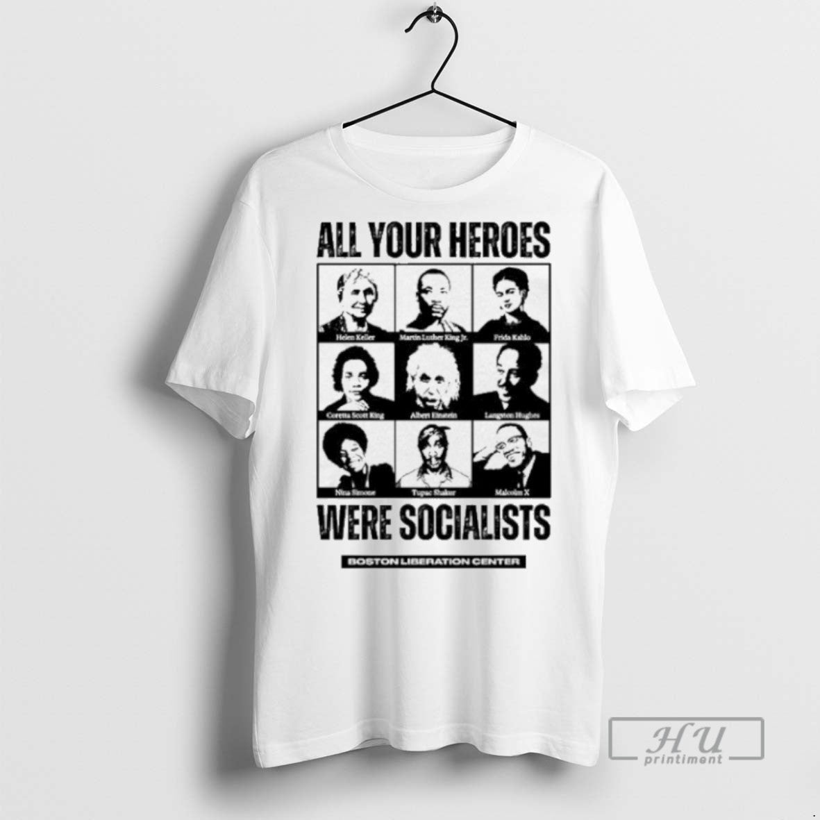 Officials Trending All Your Heroes Were Socialist - Adult & Kids T-Shirts, Sweatshirts & Hoodies apparel design preview 1