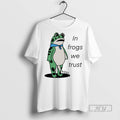 Officials Trending In Frogs We Trust Portland Frog - Adult & Kids T-Shirts, Sweatshirts & Hoodies apparel design preview 1
