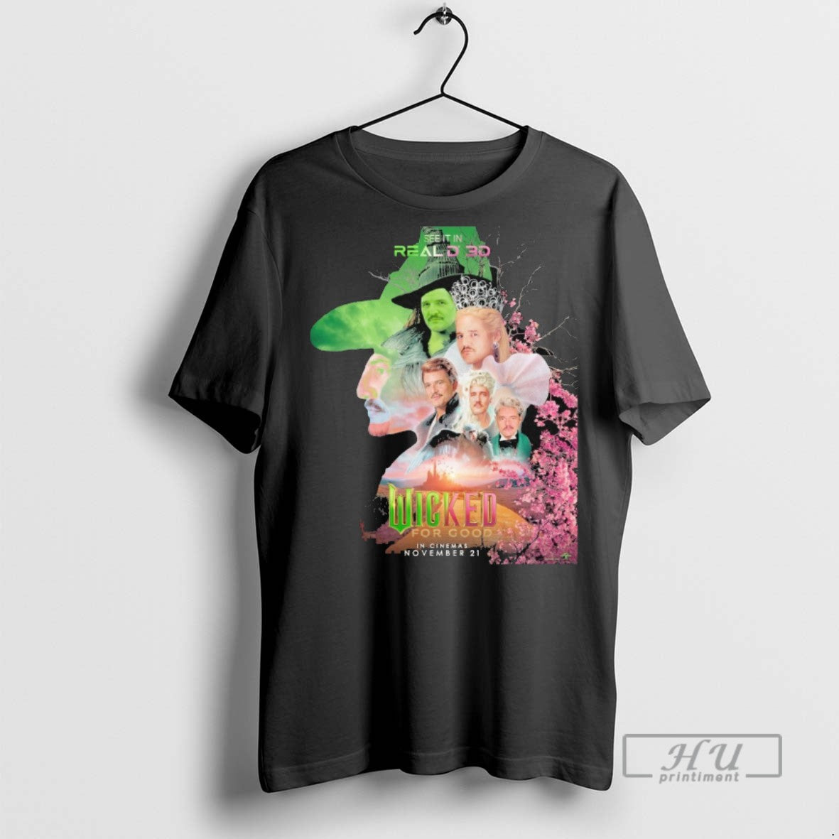 Officials Trending Pedro Pascal Wicked - Adult & Kids T-Shirts, Sweatshirts & Hoodies apparel design preview 1