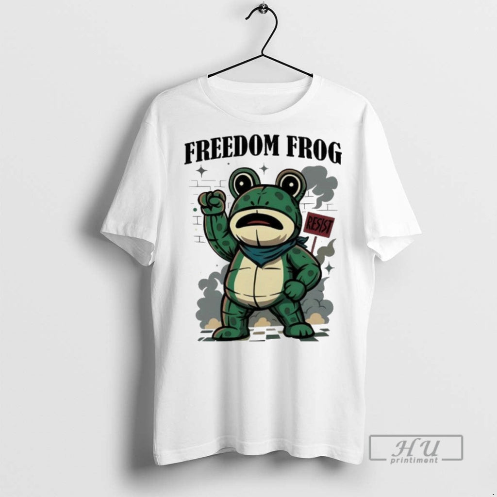 Officials Trending Portland Frog Freedom - Adult & Kids T-Shirts, Sweatshirts & Hoodies apparel design preview 1