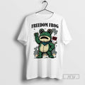 Officials Trending Portland Frog Freedom - Adult & Kids T-Shirts, Sweatshirts & Hoodies apparel design preview 1