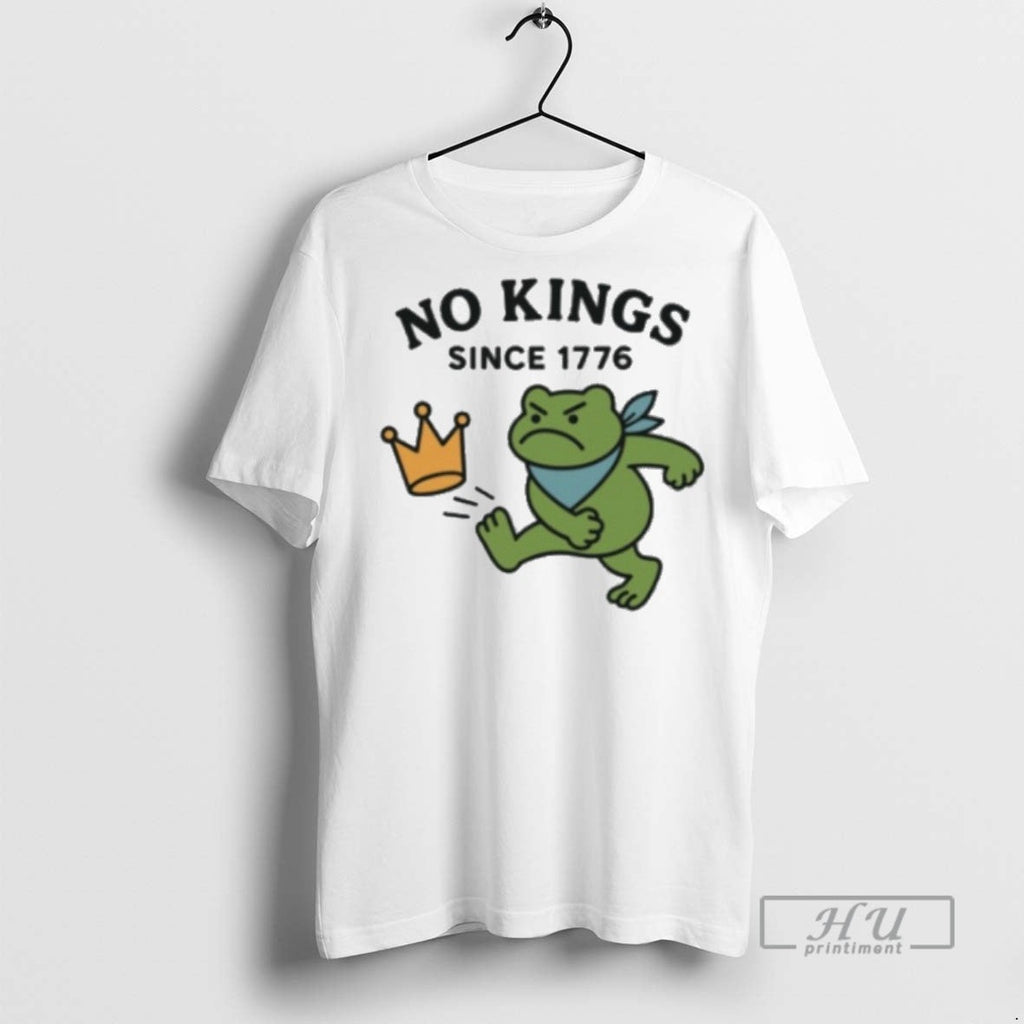 Officials Trending Portland Frog Protest No Kings In - Adult & Kids T-Shirts, Sweatshirts & Hoodies apparel design preview 1