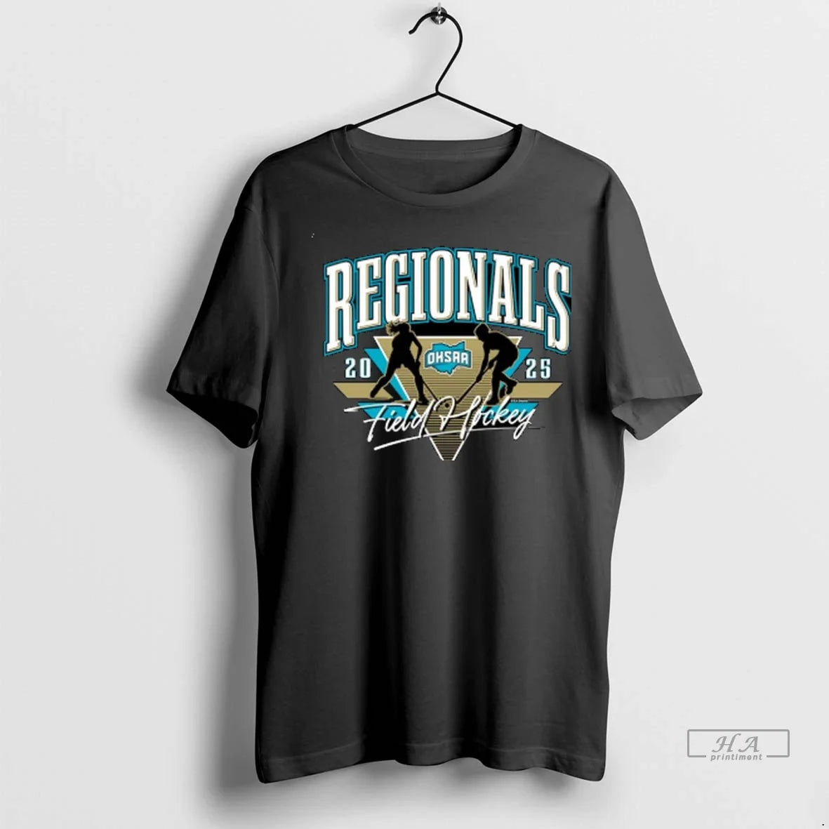 Officials Trendy 2025 Ohsaa Field Hockey Regionals - Adult & Kids T-Shirts, Sweatshirts & Hoodies apparel design preview 1