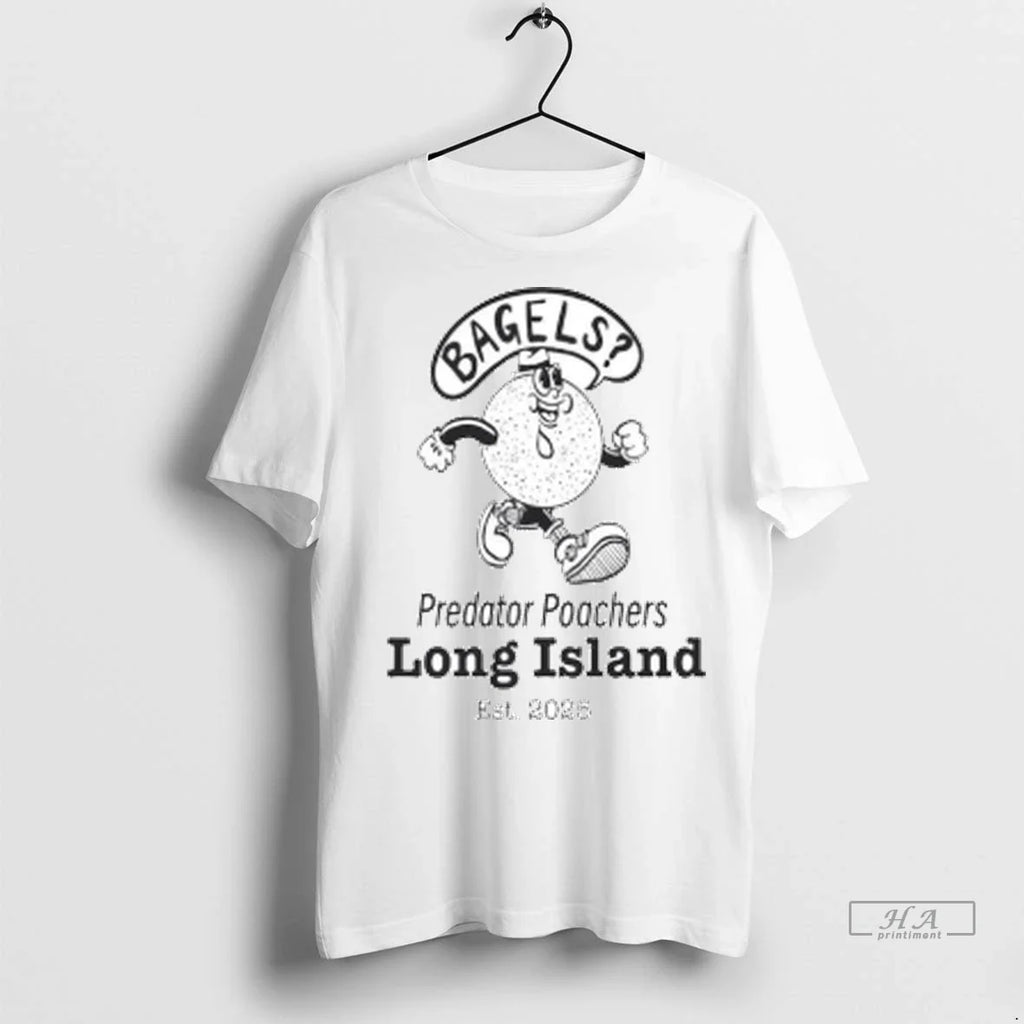 Officials Trendy Bagels Predator Poachers Long Island - Adult & Kids T-Shirts, Sweatshirts & Hoodies apparel design preview 1