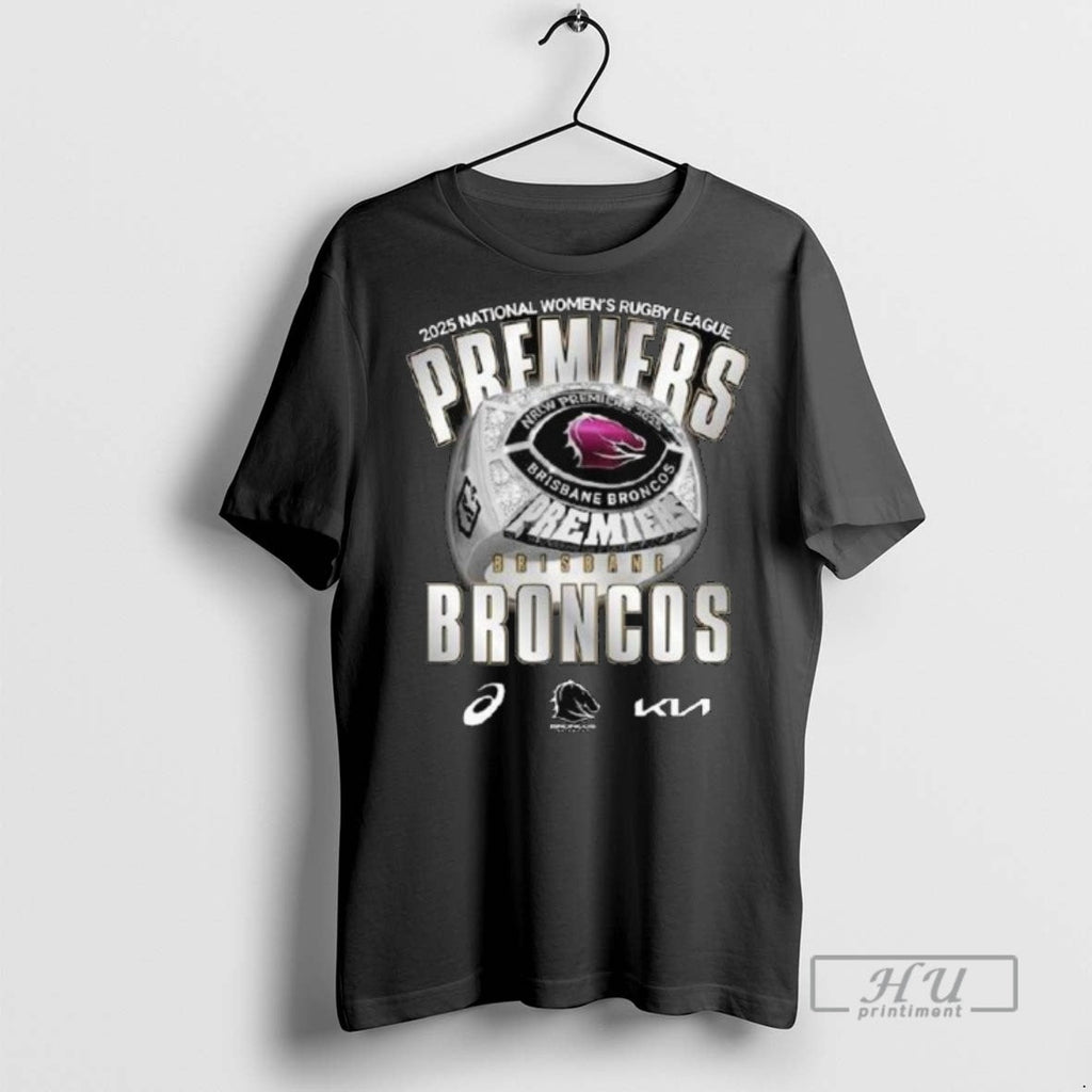Officials Trendy Brisbane Broncos 2025 National Rugby - Adult & Kids T-Shirts, Sweatshirts & Hoodies apparel design preview 1