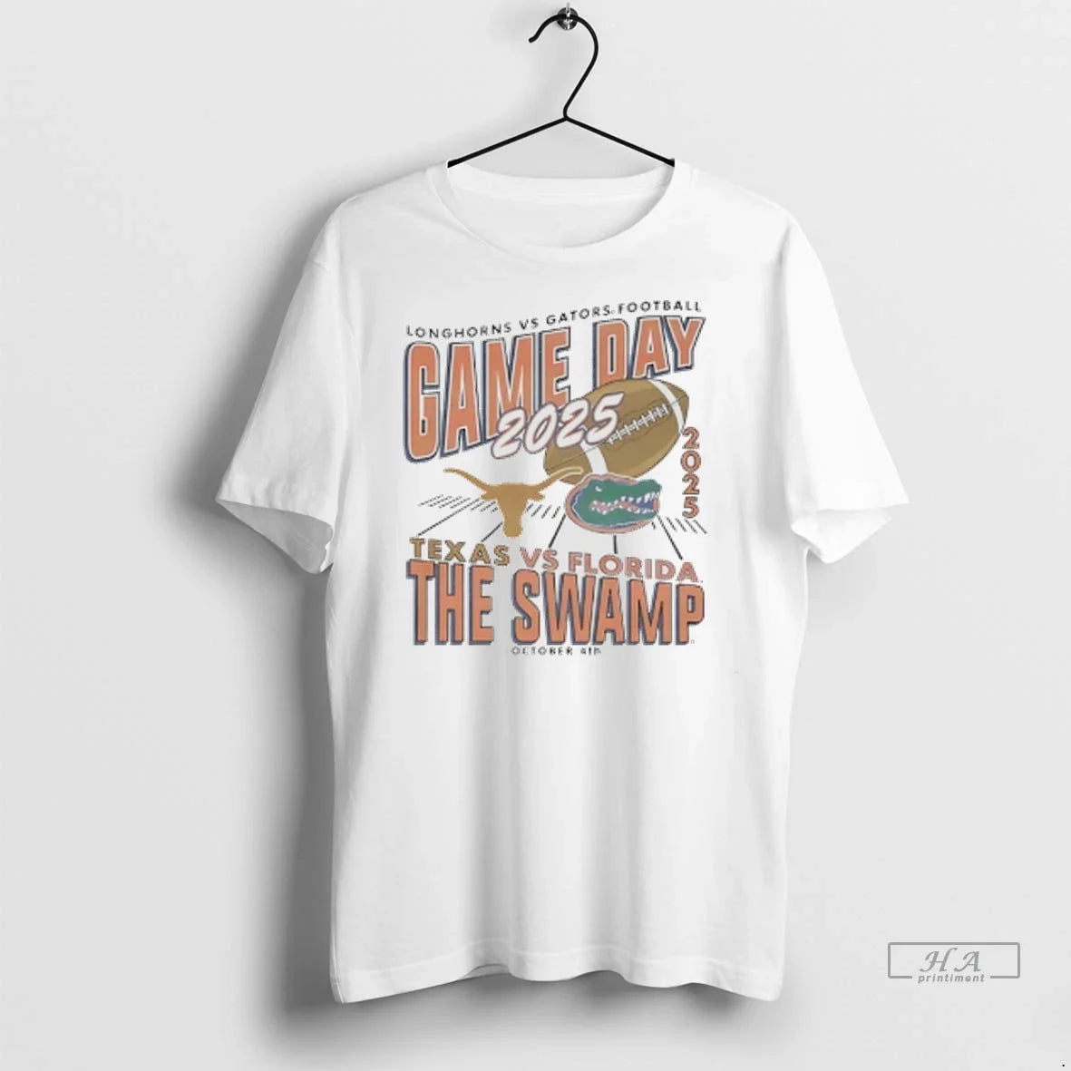 Officials Trendy Florida Gators Vs Texas Longhorns - Adult & Kids T-Shirts, Sweatshirts & Hoodies apparel design preview 1