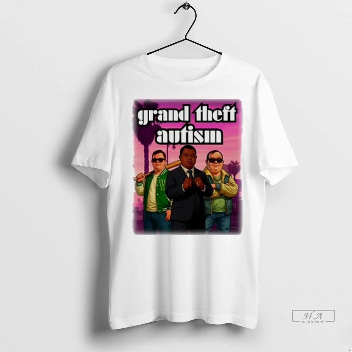 Officials Trendy Grand Theft Autism Sweater - Adult & Kids T-Shirts, Sweatshirts & Hoodies apparel design preview 1