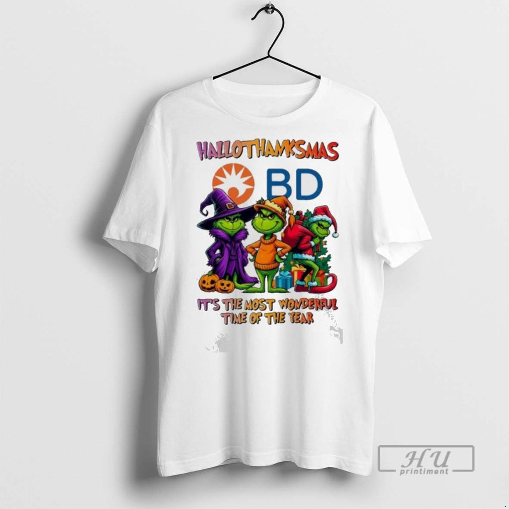 Officials Trendy Grinch X Bd Its The Most Wonderful - Adult & Kids T-Shirts, Sweatshirts & Hoodies apparel design preview 1