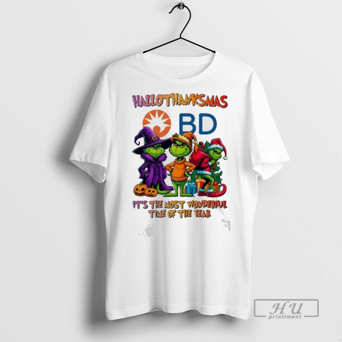 Officials Trendy Grinch X Bd Its The Most Wonderful - Adult & Kids T-Shirts, Sweatshirts & Hoodies apparel design preview 1