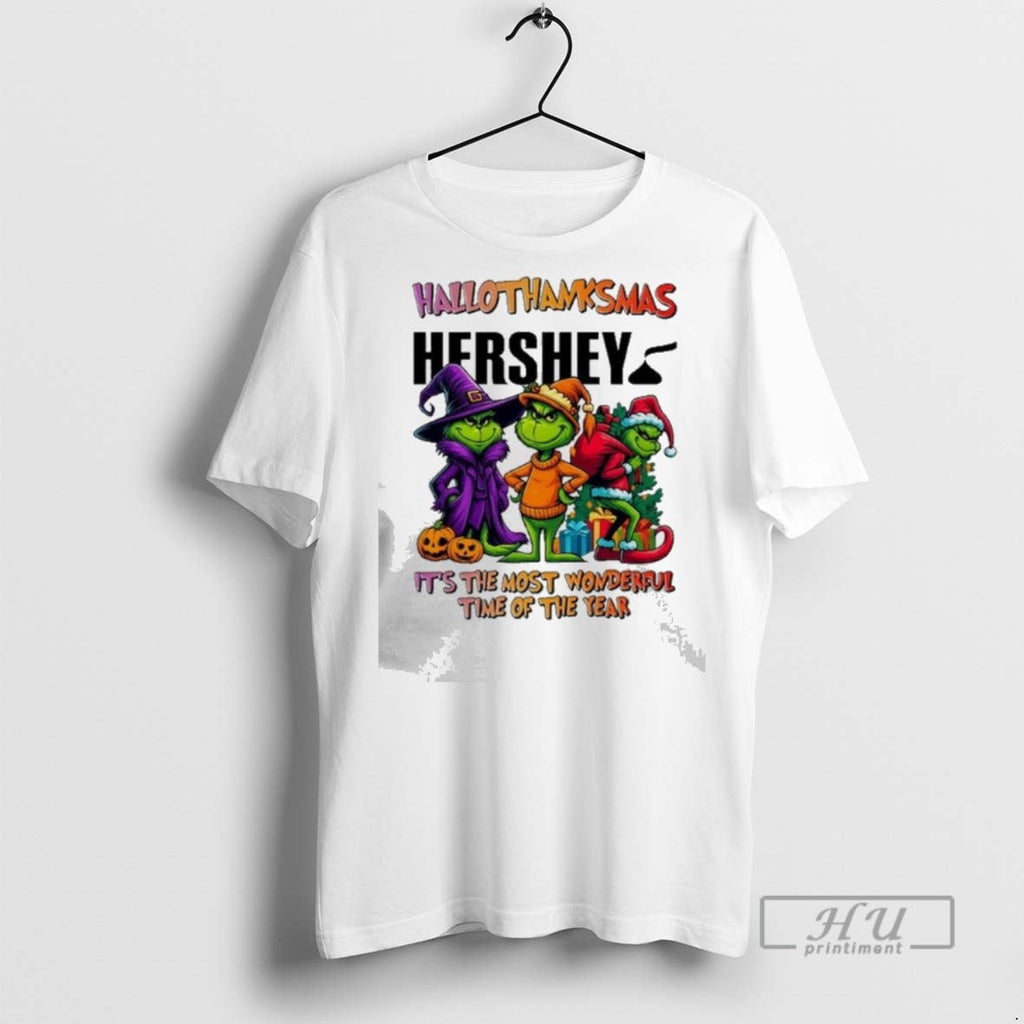 Officials Trendy Grinch X Hershey Its The Most - Adult & Kids T-Shirts, Sweatshirts & Hoodies apparel design preview 1