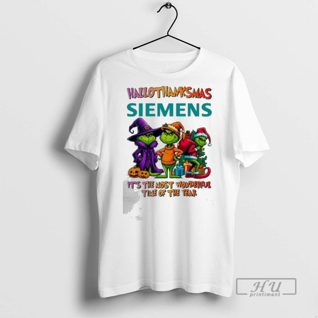Officials Trendy Grinch X Siemens Its The Most - Adult & Kids T-Shirts, Sweatshirts & Hoodies apparel design preview 1