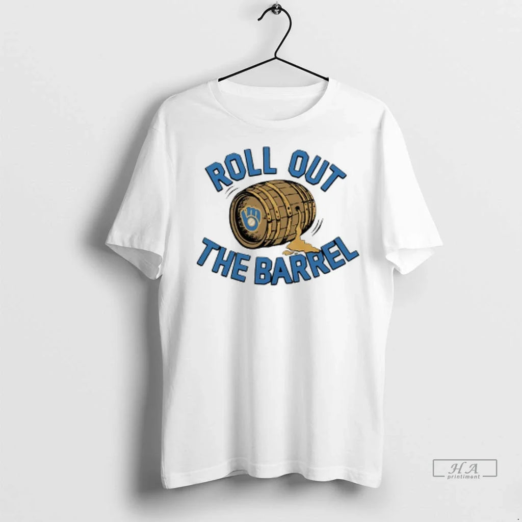 Officials Trendy Milwaukee Brewers Roll Out The - Adult & Kids T-Shirts, Sweatshirts & Hoodies apparel design preview 1
