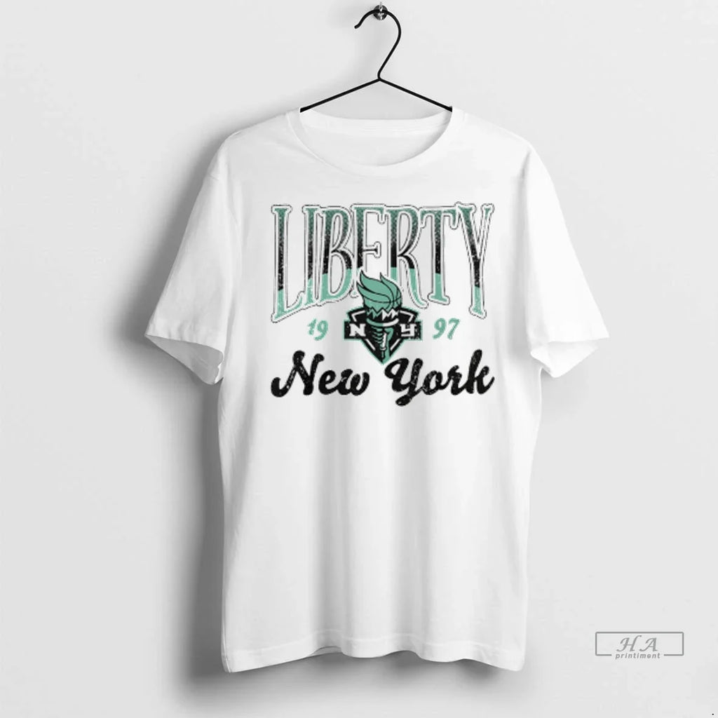 Officials Trendy New York Liberty Wnba 1997 Oatmeal - Adult & Kids T-Shirts, Sweatshirts & Hoodies apparel design preview 1
