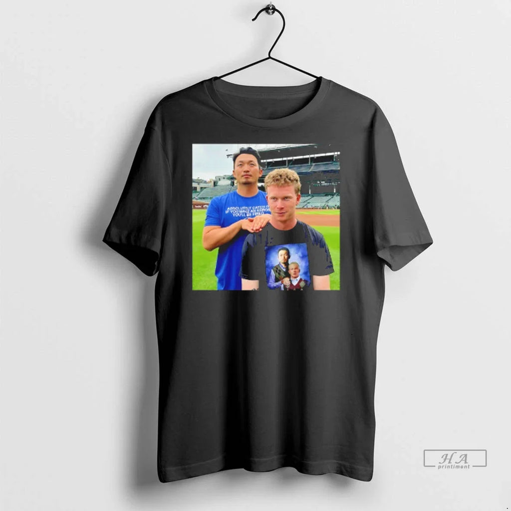 Officials Trendy Pca And Seiya Suzuki Chicago Cubs - Adult & Kids T-Shirts, Sweatshirts & Hoodies apparel design preview 1