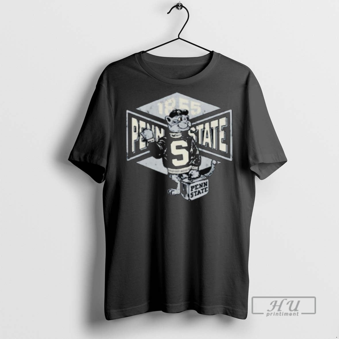 Officials Trendy Penn State Vintage Vault Lion Logo - Adult & Kids T-Shirts, Sweatshirts & Hoodies apparel design preview 1
