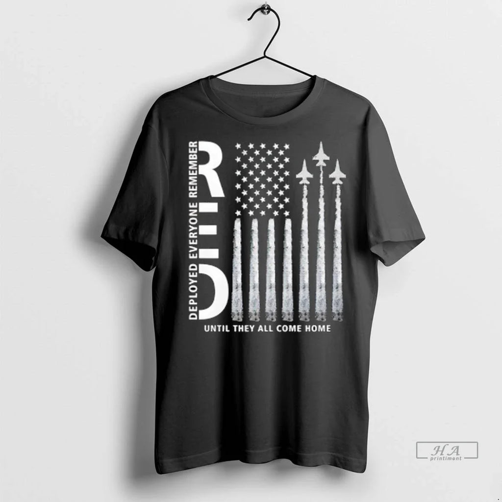 Officials Trendy Remember Everyone Deployed Military - Adult & Kids T-Shirts, Sweatshirts & Hoodies apparel design preview 1