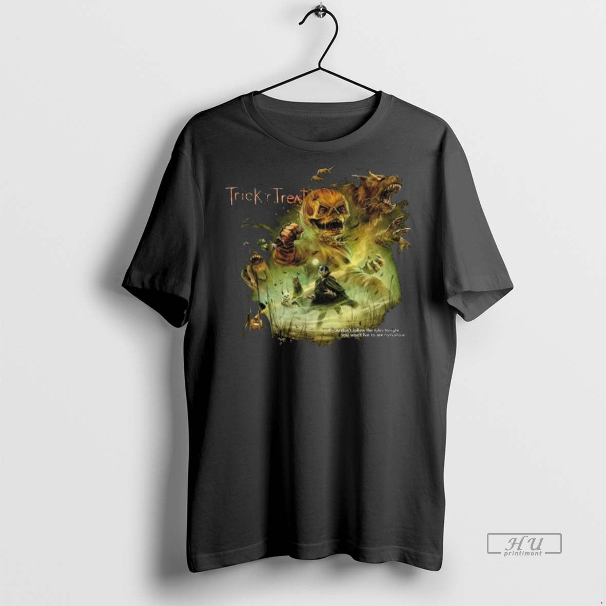 Officials Trick R Treat Sam Returns Halloween Long - Adult & Kids T-Shirts, Sweatshirts & Hoodies apparel design preview 1