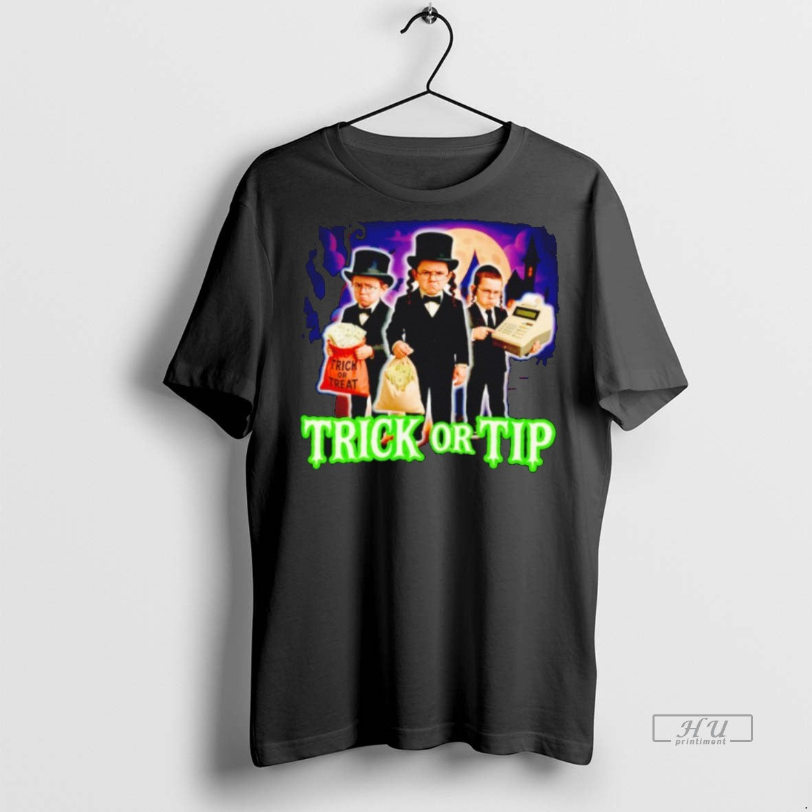 Officials Trick Or Tip Treat Halloween Sweater - Adult & Kids T-Shirts, Sweatshirts & Hoodies apparel design preview 1