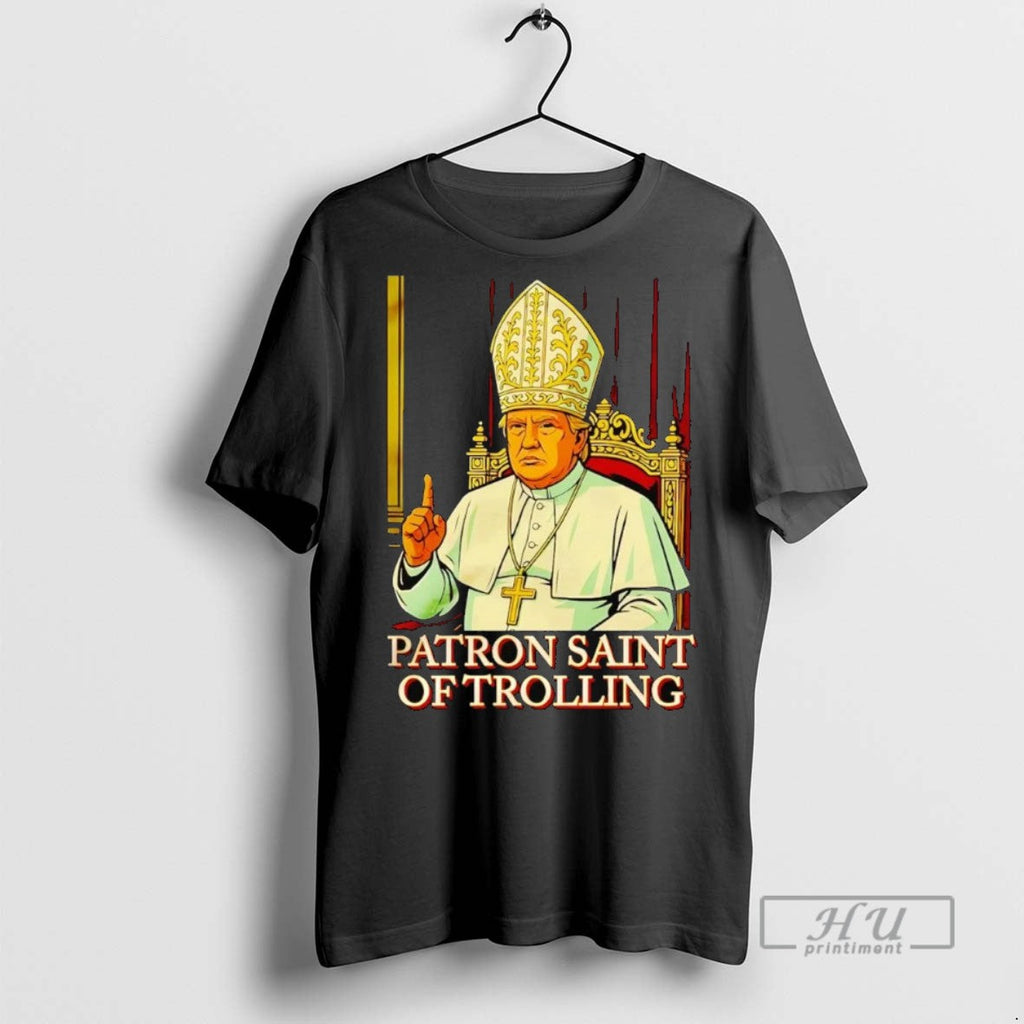 Officials Trump Patron Saint Of Trolling - Adult & Kids T-Shirts, Sweatshirts & Hoodies apparel design preview 1