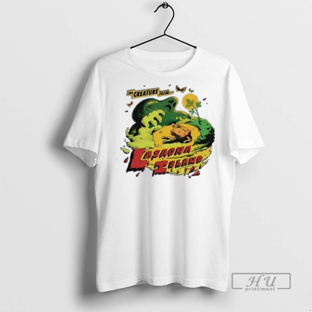 Officials Try Guys The Creature From Lasagna Island - Adult & Kids T-Shirts, Sweatshirts & Hoodies apparel design preview 1