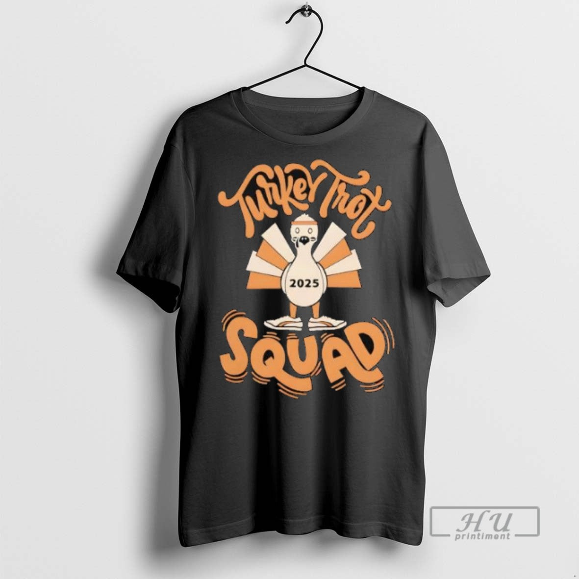 Officials Turkey Trot Huffin And Puffin For Stuffin - Adult & Kids T-Shirts, Sweatshirts & Hoodies apparel design preview 1