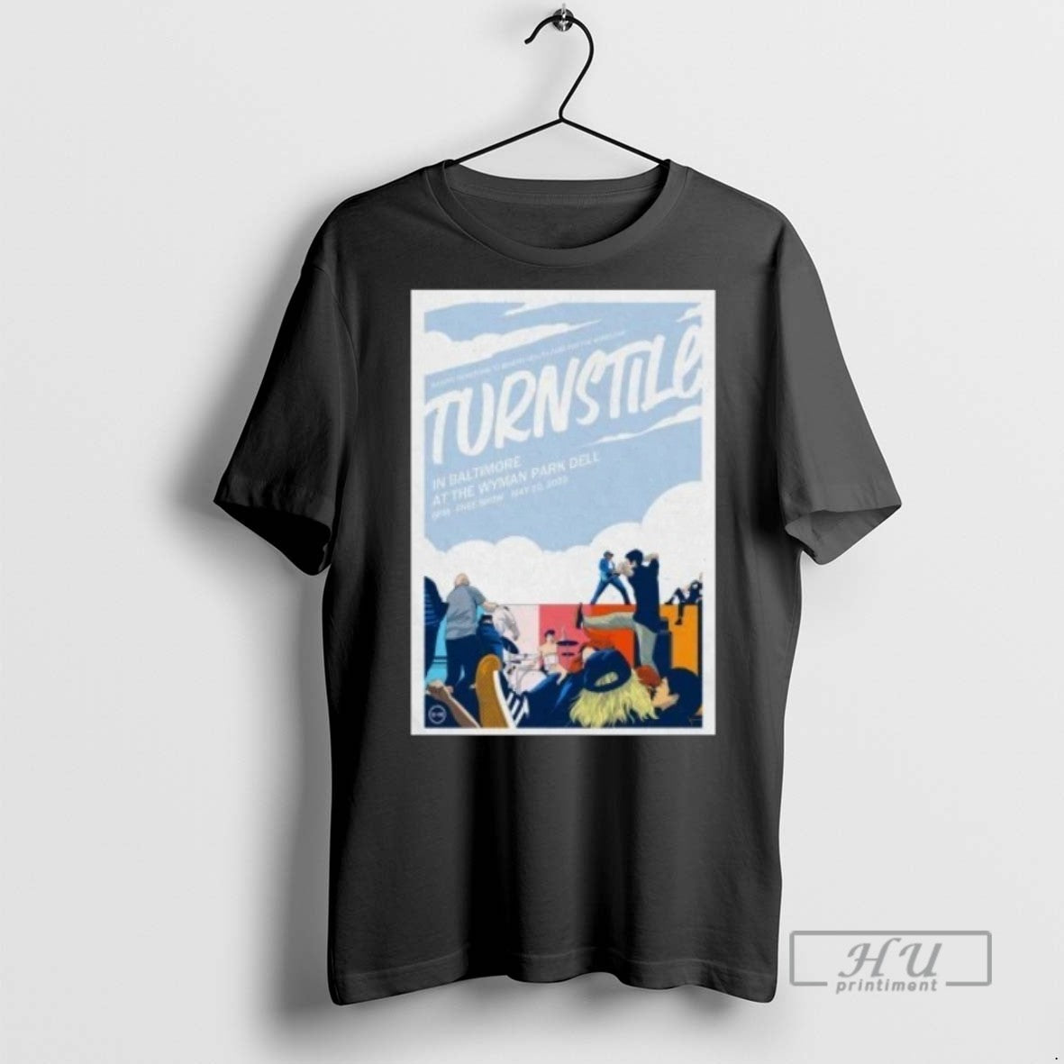 Officials Turnstile May 10 2025 Wyman Park Dell - Adult & Kids T-Shirts, Sweatshirts & Hoodies apparel design preview 1