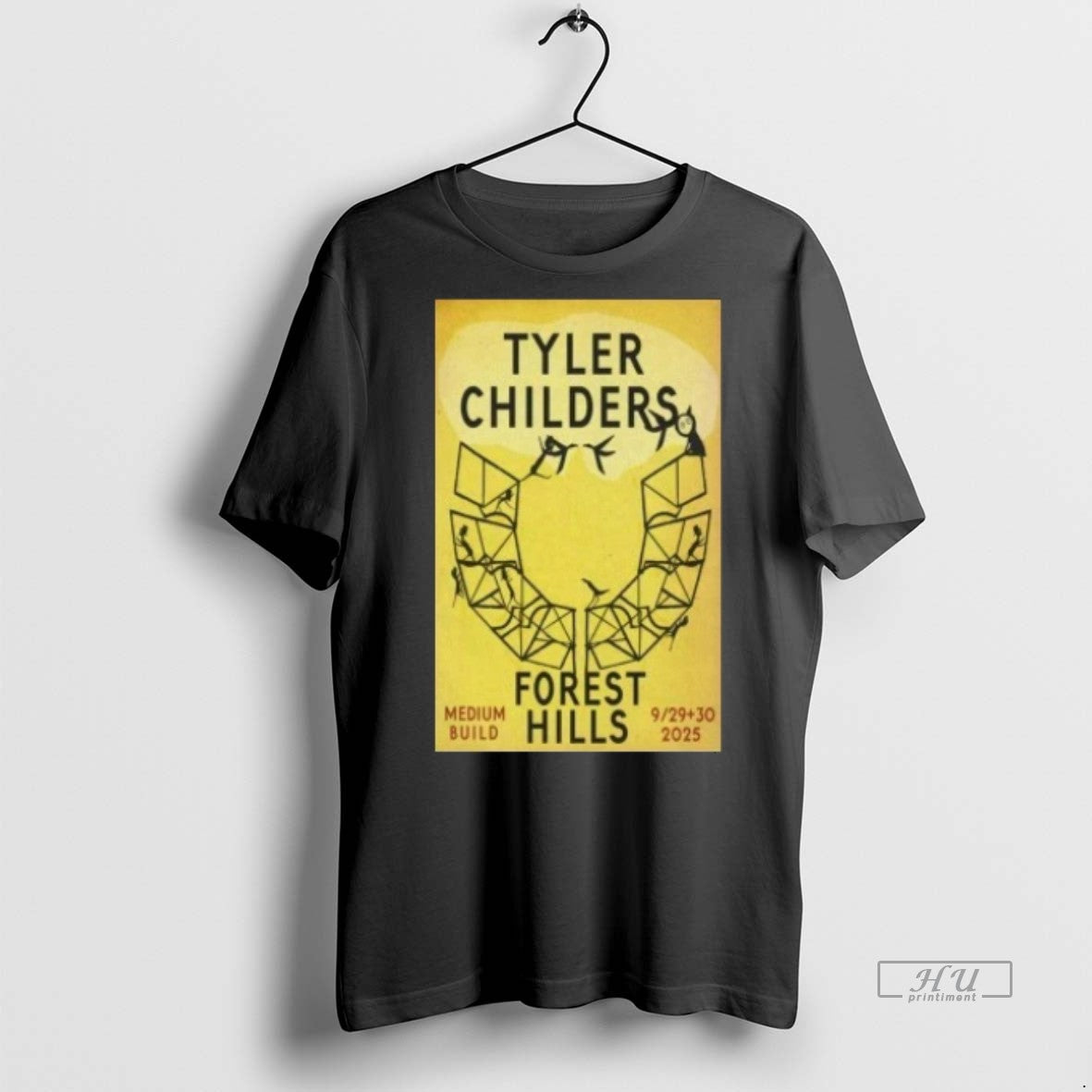 Officials Tyler Childers Two Night Forest Hills Live - Adult & Kids T-Shirts, Sweatshirts & Hoodies apparel design preview 1