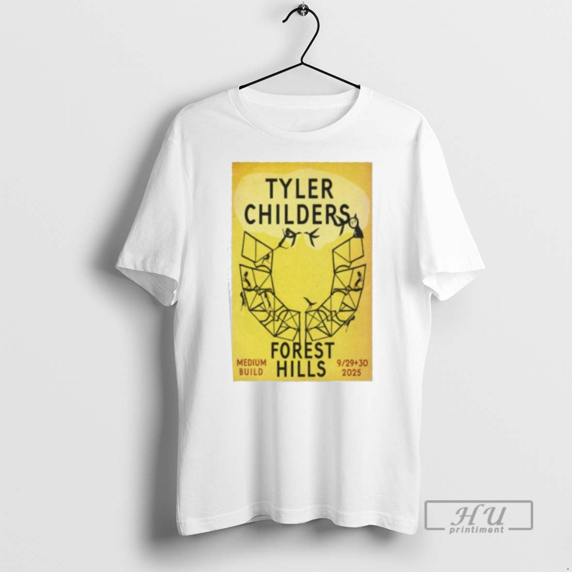 Officials Tyler Childers Two Night Forest Hills Live - Adult & Kids T-Shirts, Sweatshirts & Hoodies apparel design preview 1
