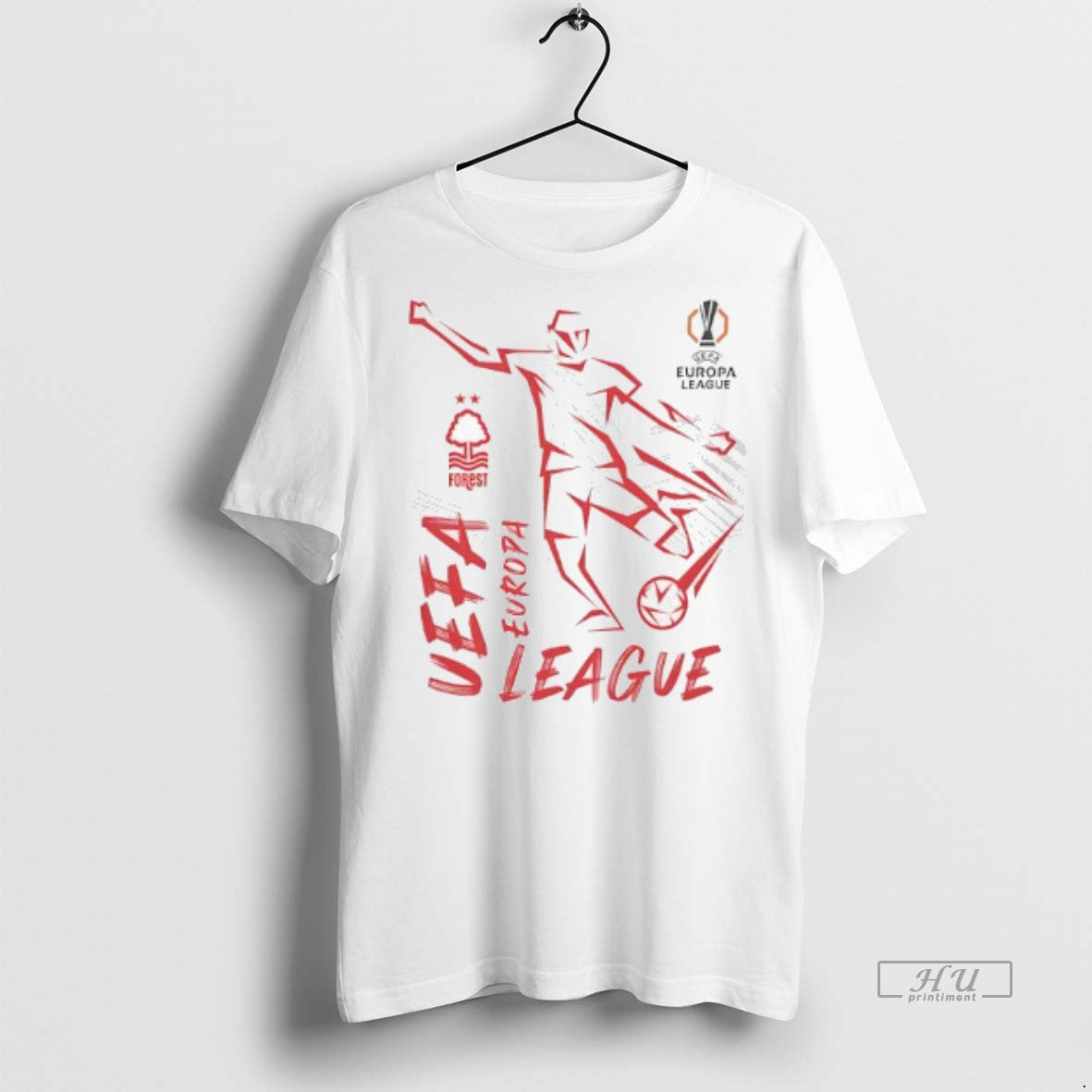 Officials Uefa Europa League Forest Player Logo - Adult & Kids T-Shirts, Sweatshirts & Hoodies apparel design preview 1